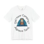 Camping Alpaca illustration T-Shirt